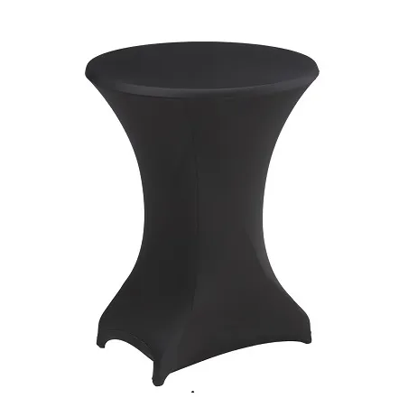 Housse mange-debout stretch Noire