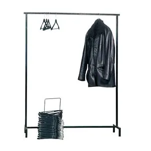 Porte-manteau 120cm + 30 cintres