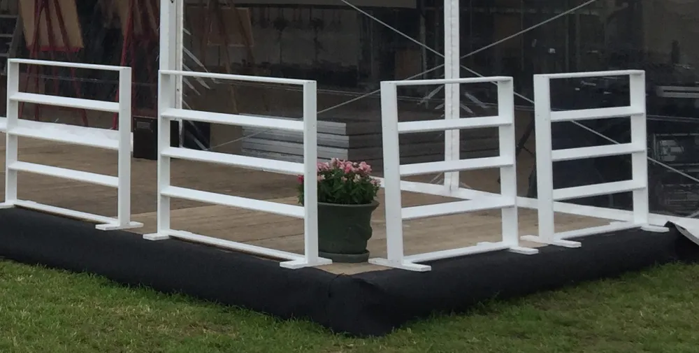 Barri&egrave;re blanche 1m