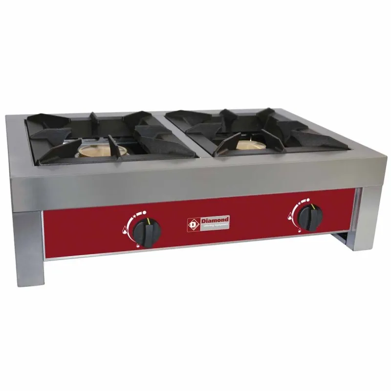 Table de cuisson deux becs (gaz)