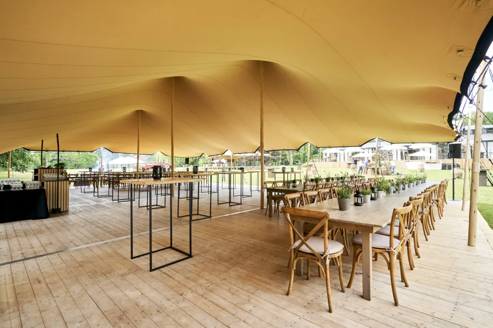 Tente stretch 15m x 20m - 300m&sup2;