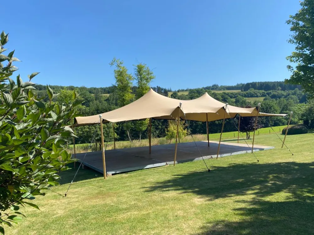 Tente stretch 7,5m x 13m - 97,5m&sup2;
