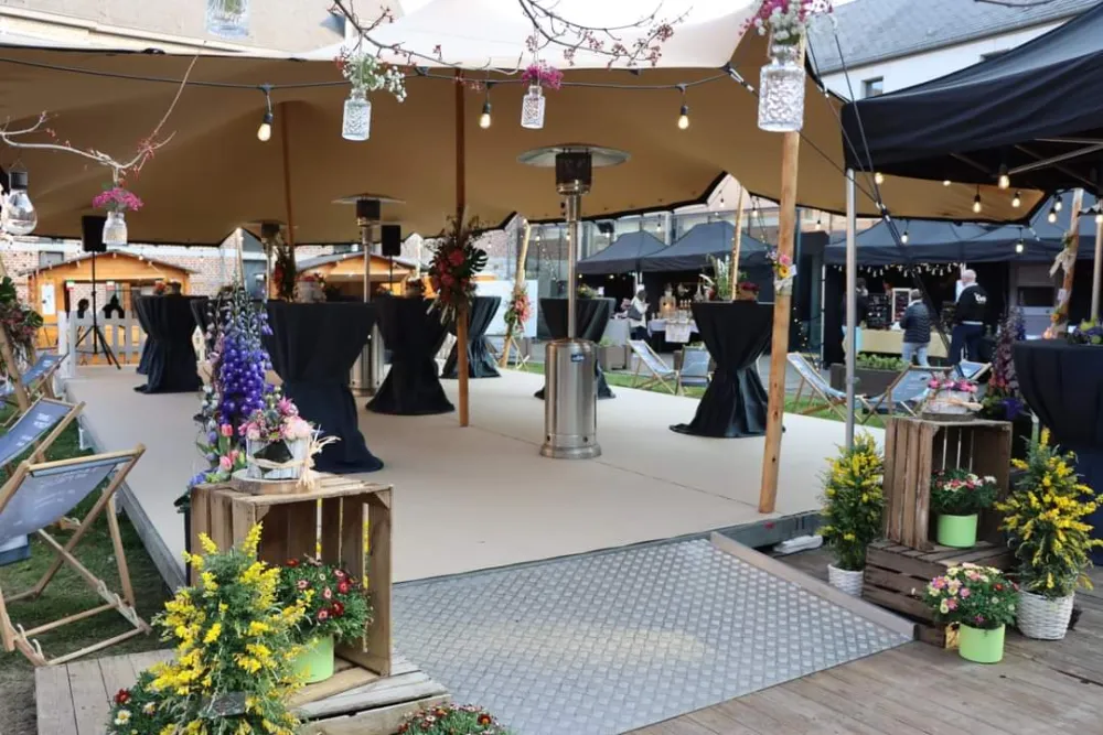 Tente stretch 7,5m x 13m - 97,5m&sup2;