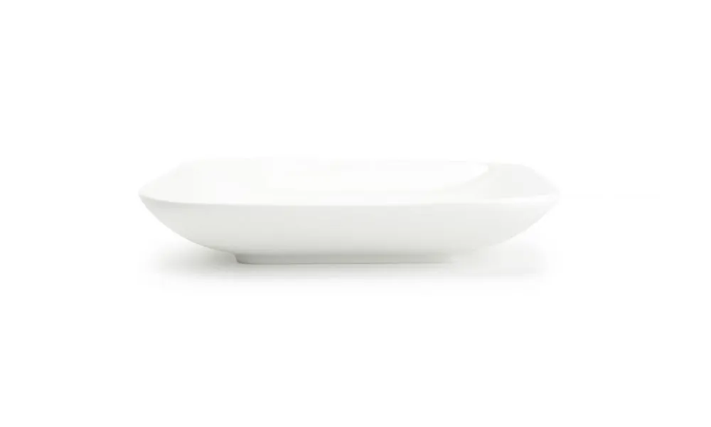 Assiette creuse carr&eacute;e 22cm - Match