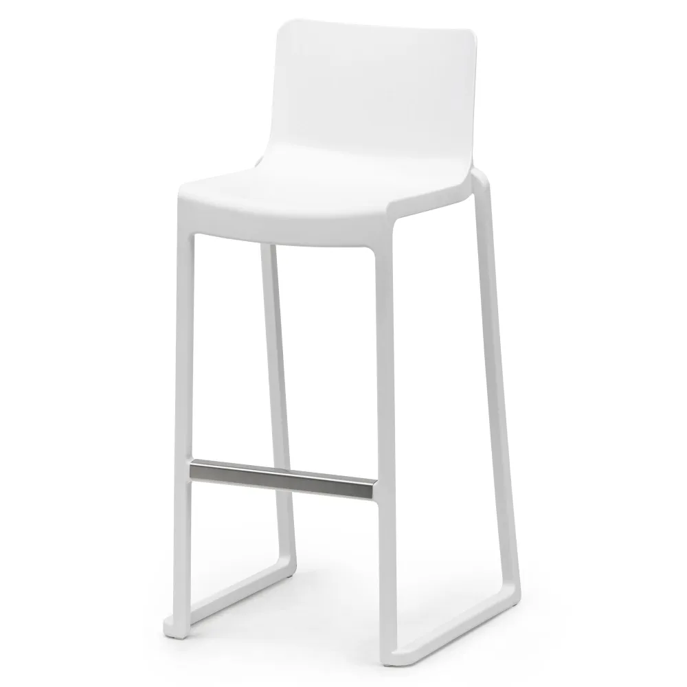 Chaise haute Kasar bar blanche