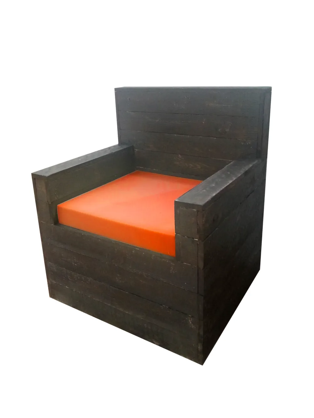 Fauteuil 1 place LATO brun
