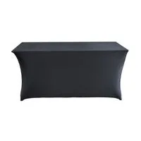 Housse buffet stretch 180x76cm Noire