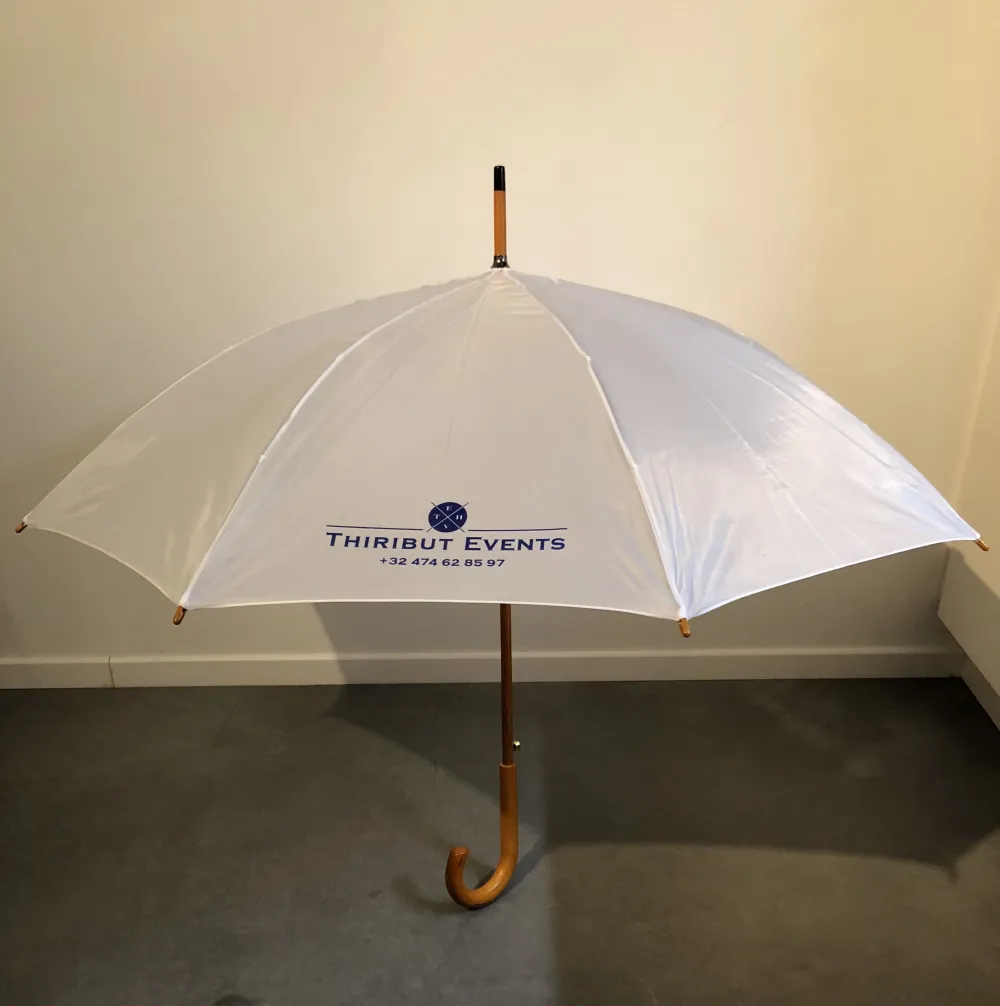 Parapluie blanc &Oslash; 105cm