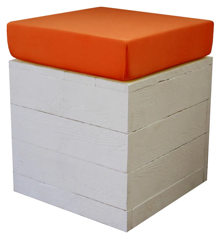 Pouf LATO blanc