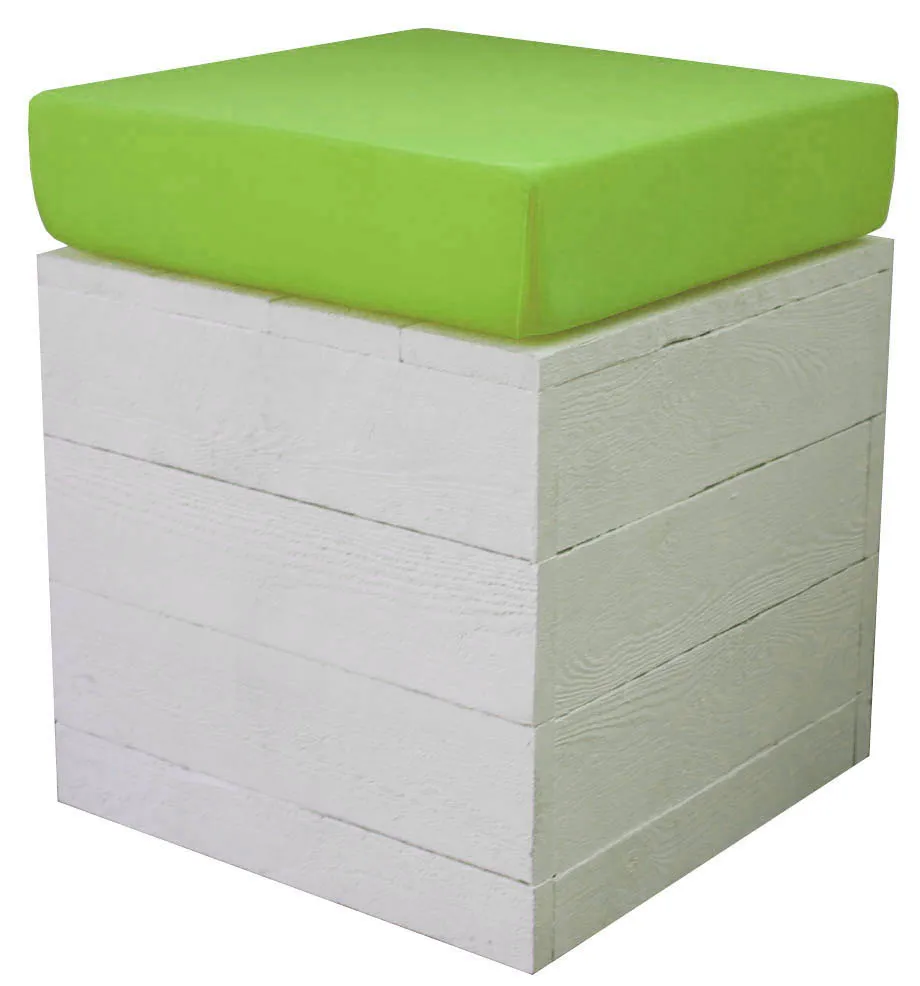 Pouf LATO blanc