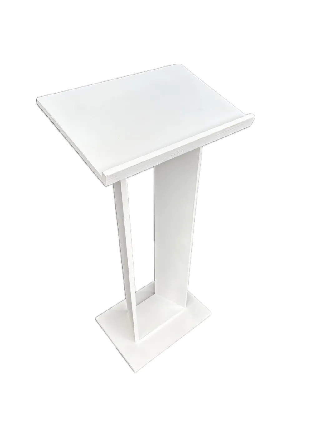 Pupitre en bois blanc