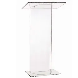 Pupitre en plexiglas