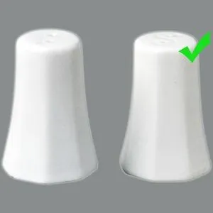 Sali&egrave;re en porcelaine