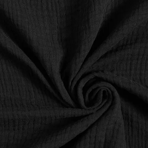 Serviette 48cm x 48cm Noire - Coton