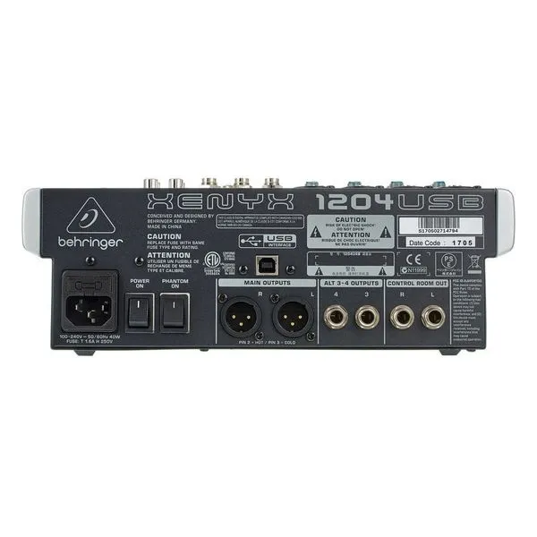 Table de mixage Behringer Xenyx 1204