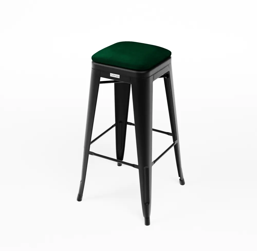Tabouret Tolix assise verte