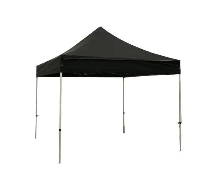 Tente d&eacute;pliable Canopy noir 3m x 2m - 6m&sup2;