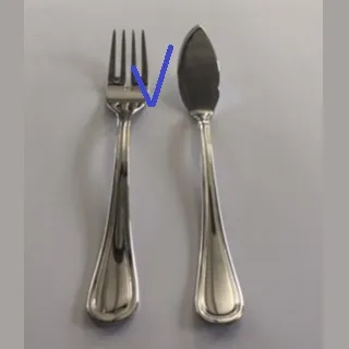 Fourchette &agrave; poisson - Ingles - Comas
