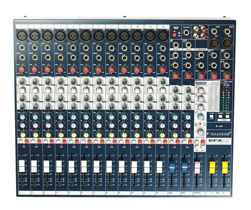 Table de mixage Soundcraft EFX 12