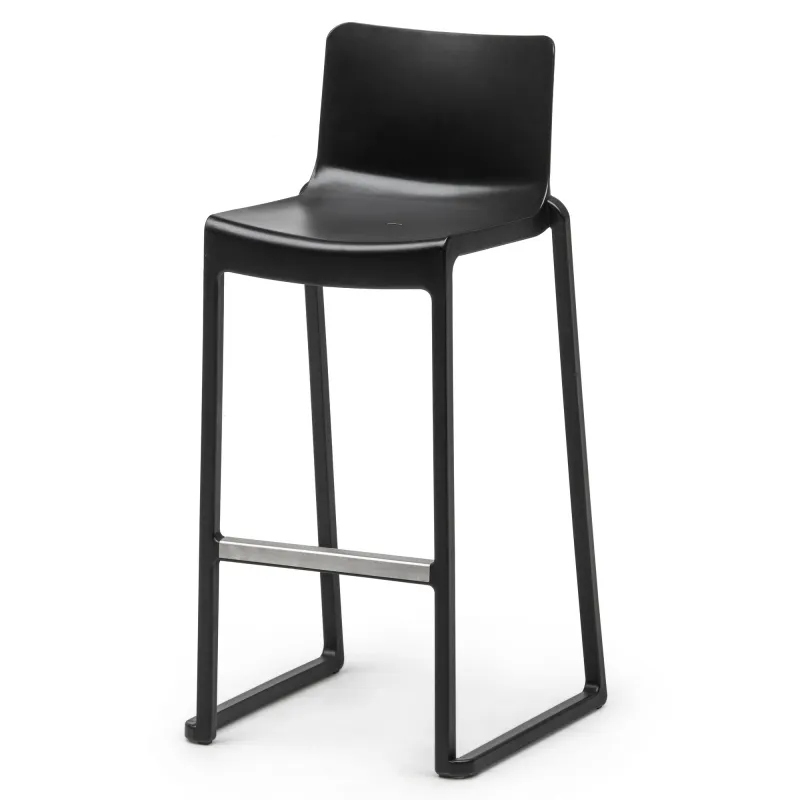 Chaise haute Kasar bar noire