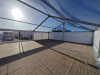 Tente 10m x 10m transparente - 100m&sup2;