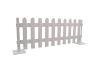 Barri&egrave;re blanche en bois