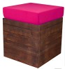 Pouf LATO brun